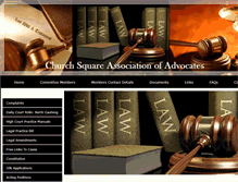 Tablet Screenshot of churchsquarebar.co.za